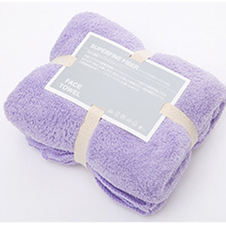 Soft Coral Fleece Towel - view 3