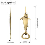 Swordfish handle bottle opener, view 2