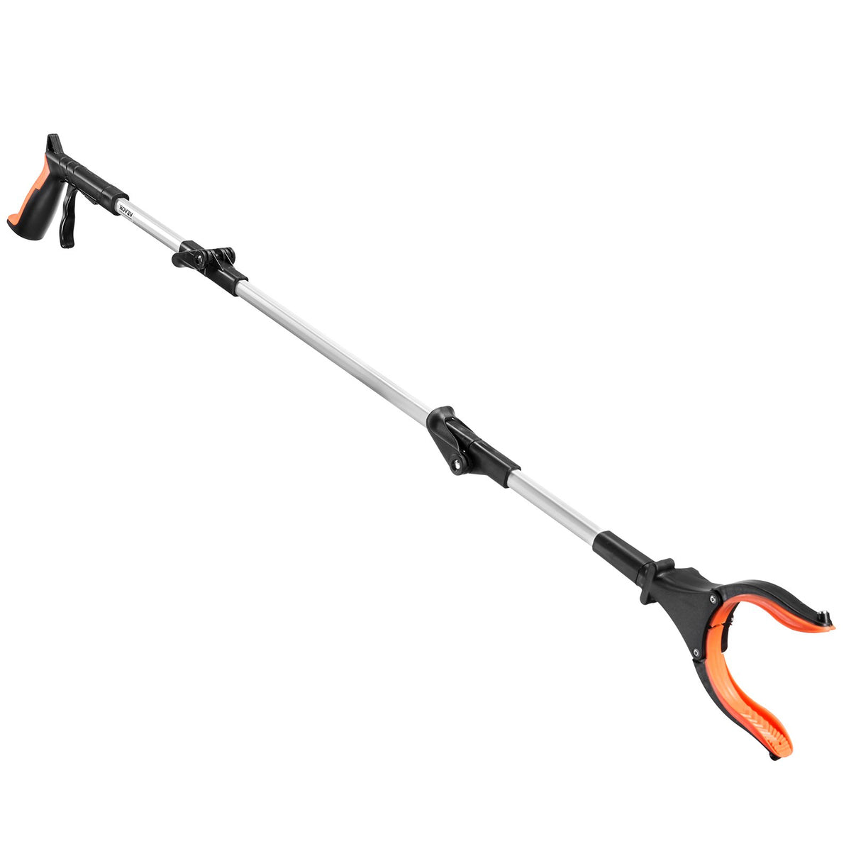 43-Inch Foldable Reacher Grabber Tool with Magnet and LED Light - image 1