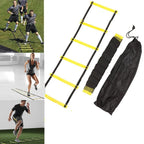 Agility ladder with carry bag and training photos