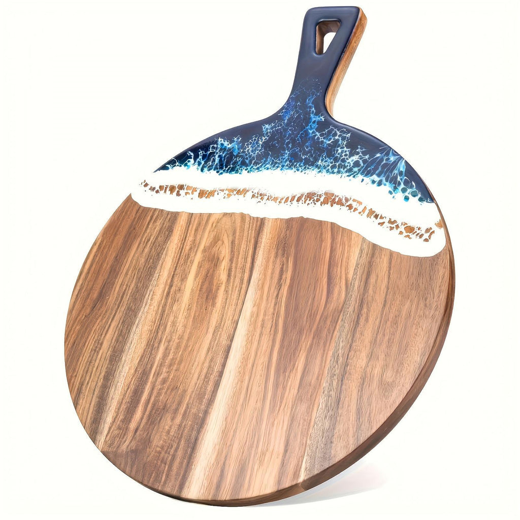 Round Acacia Wood Cutting Board - view 7