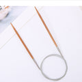 Bamboo Circular Knitting Needles with Steel Cable - view 6