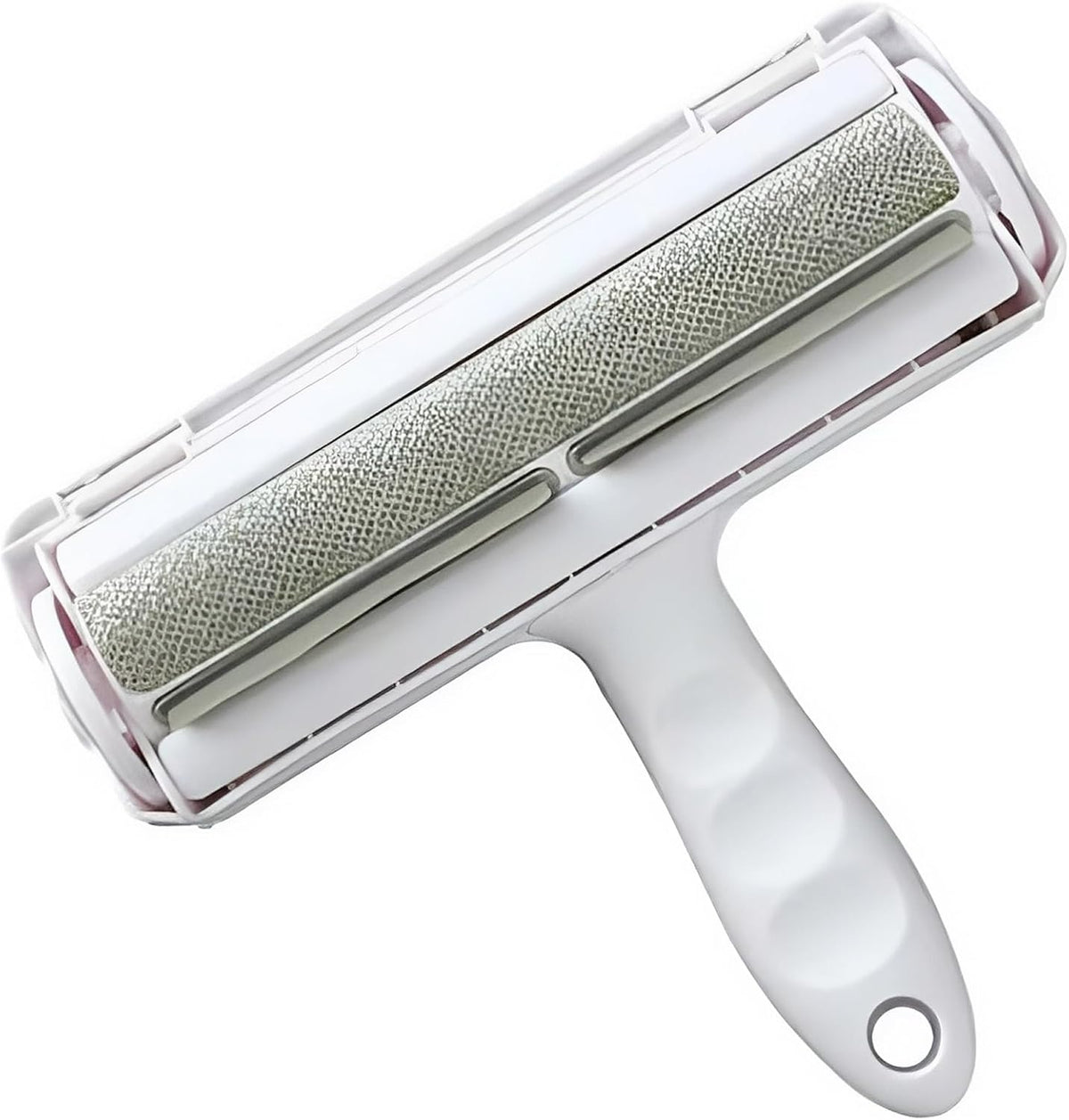 Reusable pet hair remover roller in White and Grey