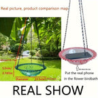 Hanging Plastic Bird Bath and Water Bowl - image 9