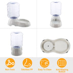 1 Gallon Gravity Pet Water Dispenser, Beige - image 4