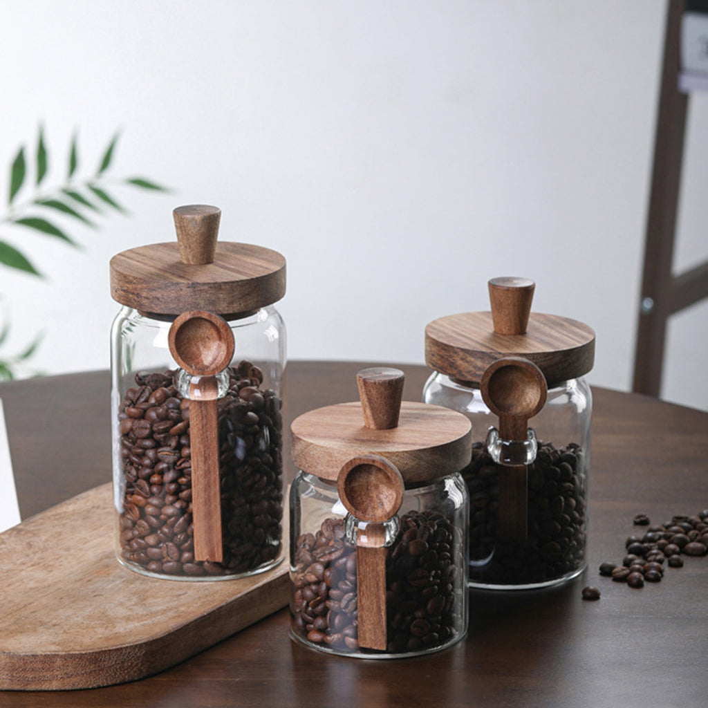 18.5 oz Glass Coffee Storage Jar - image 5
