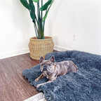 Plush Faux-Fur Dog Bed and Couch Cover - image 4