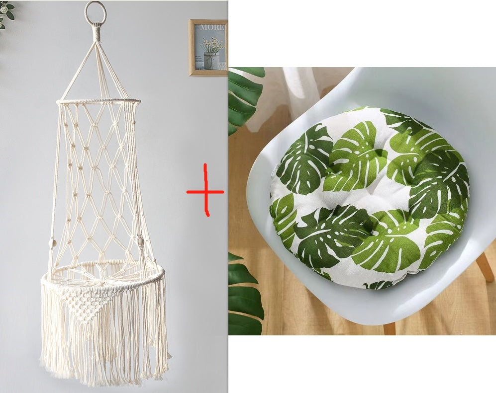 Macrame Hanging Cat Bed - view 8