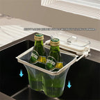 Suction Cup Sink Strainer Rack with Mesh Bags - view 4