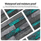 Peel and Stick Mosaic Tile Stickers, Green - view 5