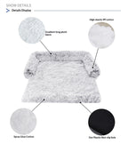 Plush Faux-Fur Dog Bed and Couch Cover - image 2