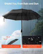 42-Inch Compact Automatic Travel Umbrella - image 4