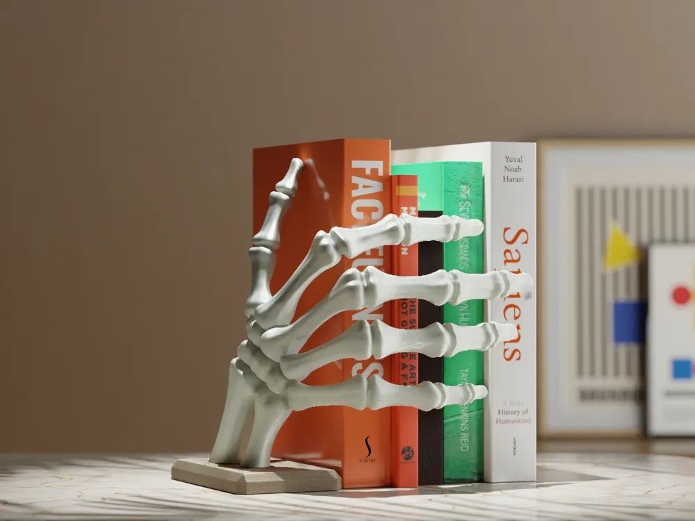 Skeleton Hand Bookend - view 3