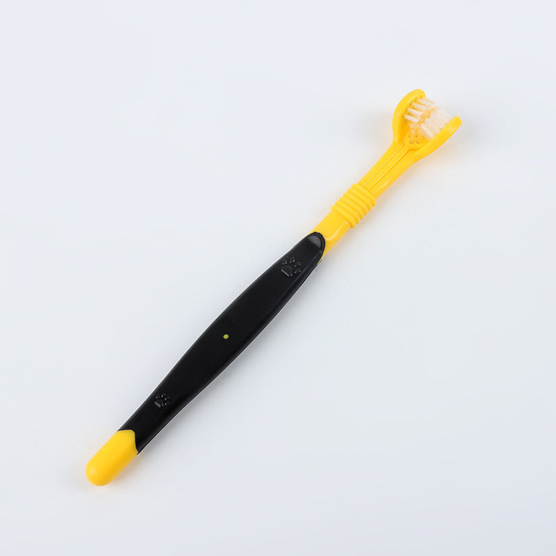 Three-Sided Pet Toothbrush, Soft Bristles - view 10