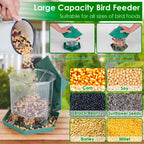 Hanging gazebo wild bird feeder, view 5