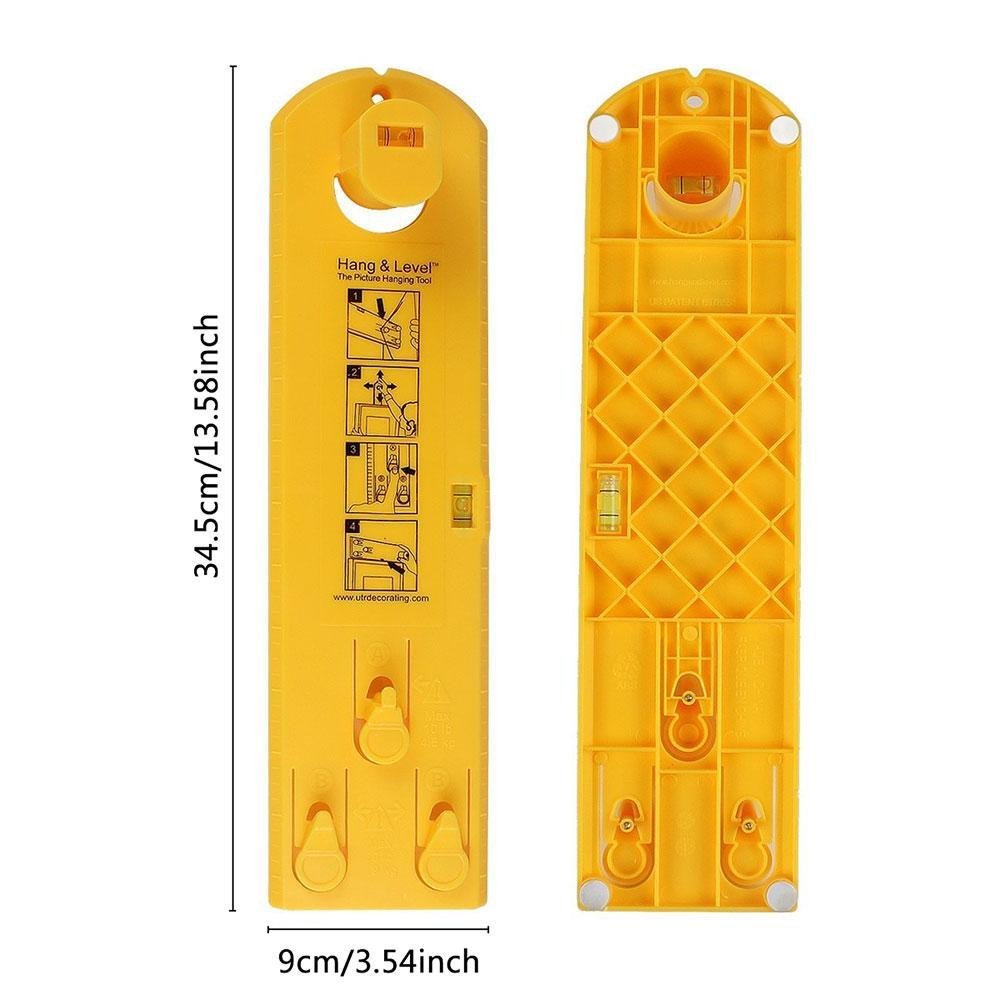 Picture Hanging Tool with Level and Ruler - view 8