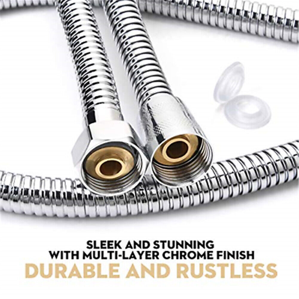 3 m stainless steel shower hose detail