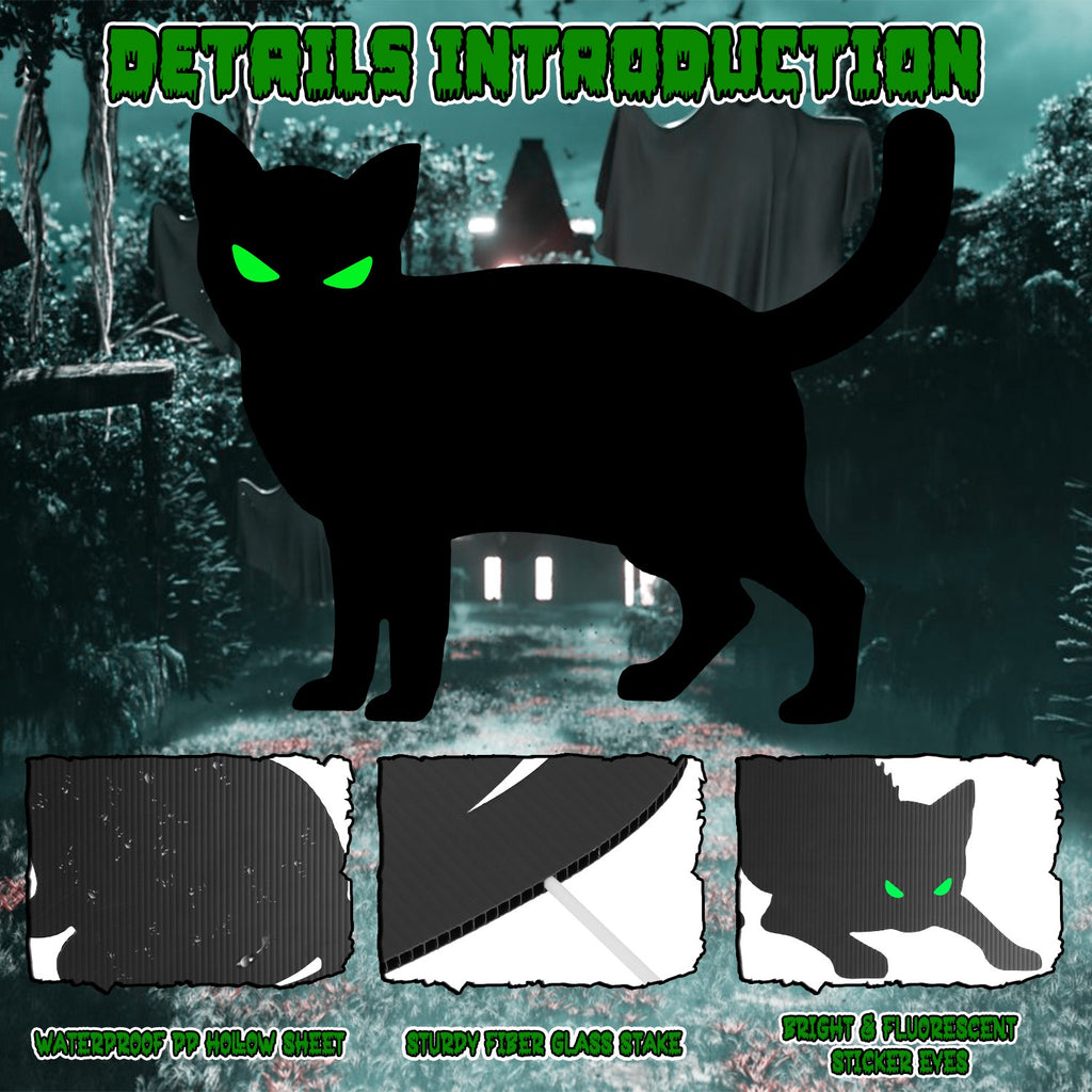 Glow-in-the-Dark Halloween Yard Signs - view 5