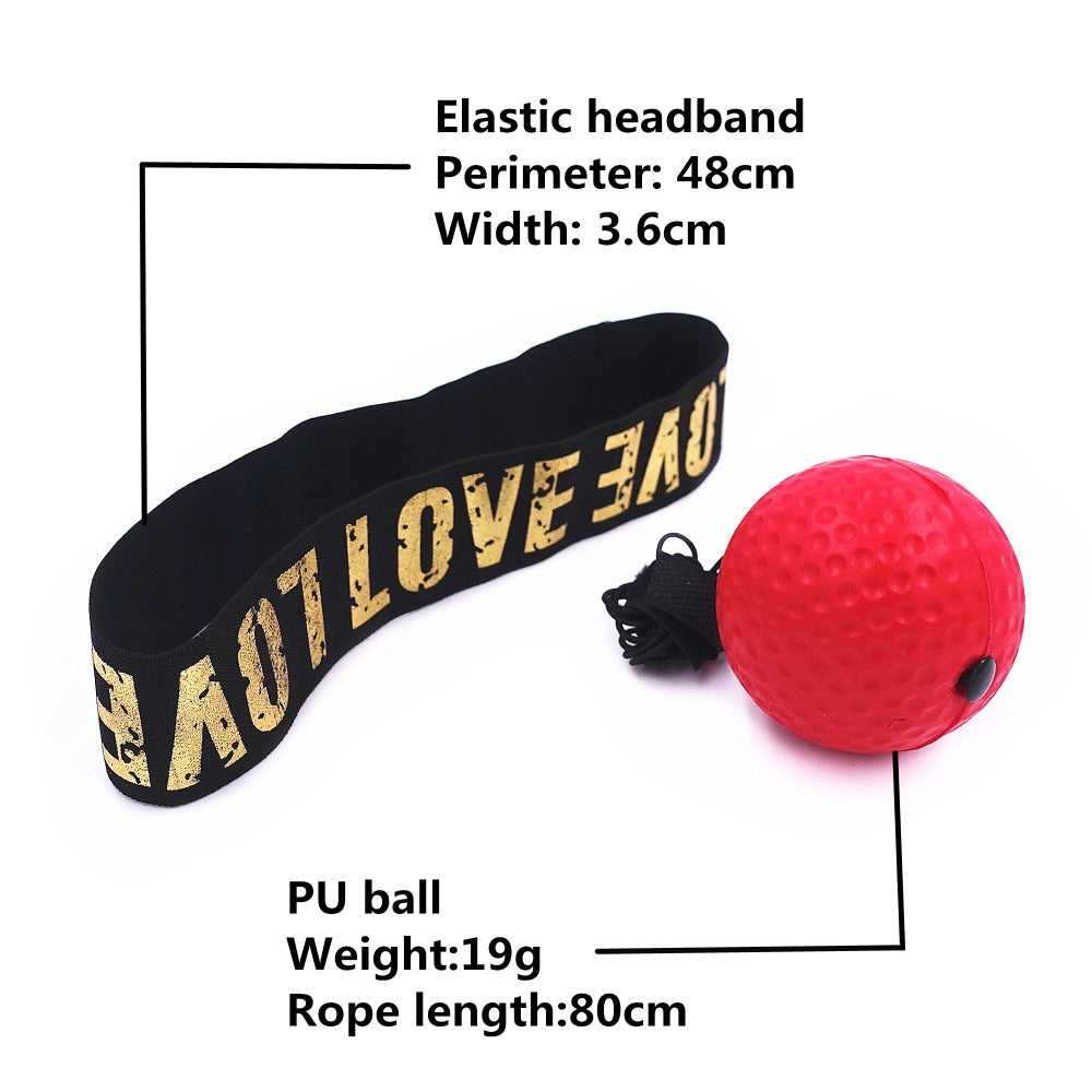 Boxing Reflex Ball with Headband - view 4