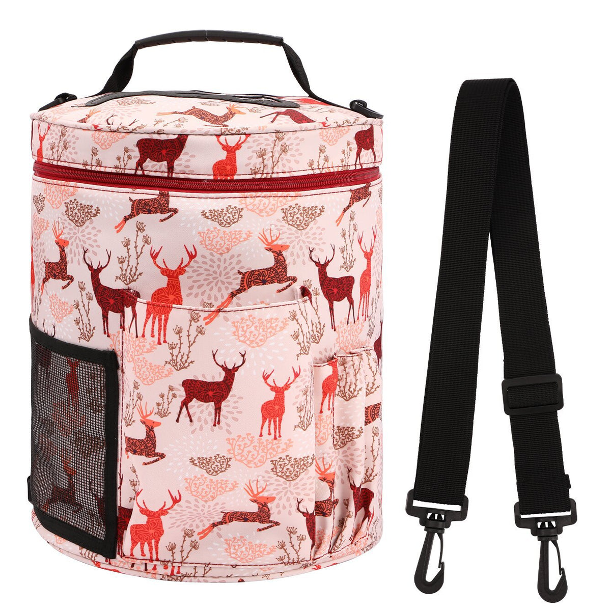 Yarn Storage Bucket Bag with Lid - view 11