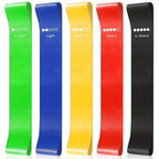 Resistance Loop Bands Set of 5 for Strength, Yoga and Booty Workouts - image 2