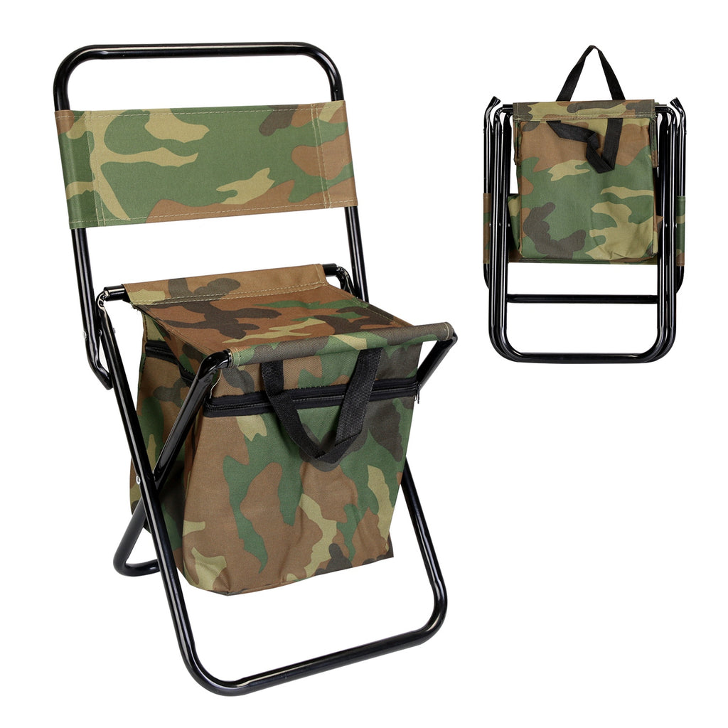 Folding Fishing Chair with Backrest and Cooler Bag - image 10
