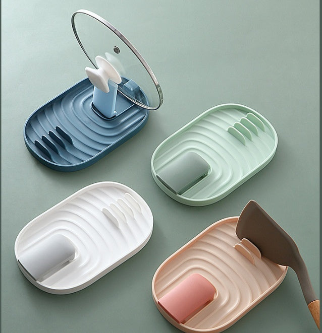 Pot Lid and Spoon Rest Holder - view 2