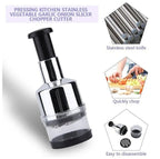 Vegetable chopper with diced vegetables