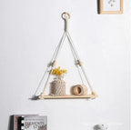 Hand-woven cotton wall tapestry, view 3