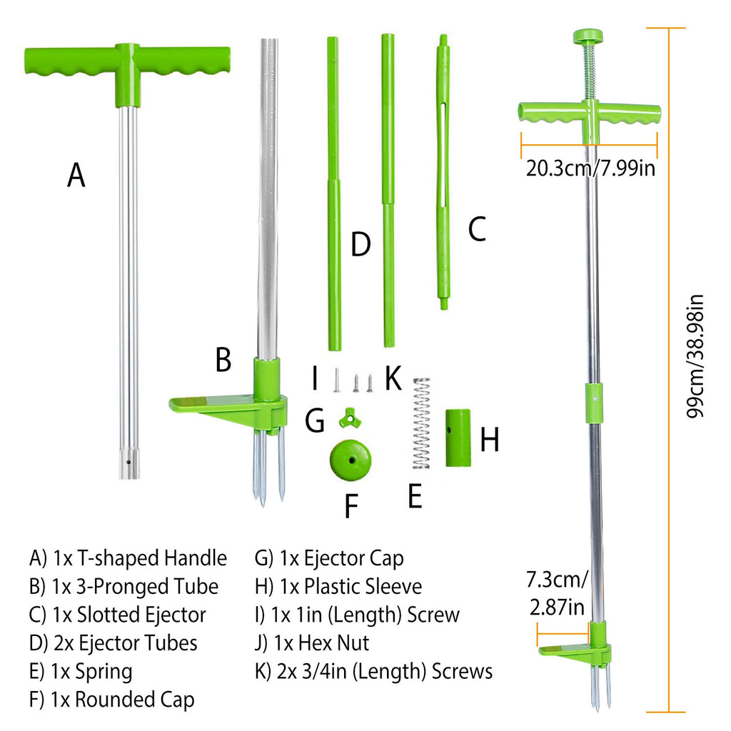 Stand-Up Weed Puller with Foot Pedal - view 4