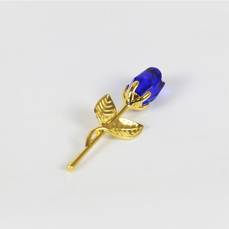 Crystal Metal Rose Keepsake Gift - view 8