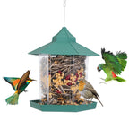Hanging gazebo wild bird feeder, view 2