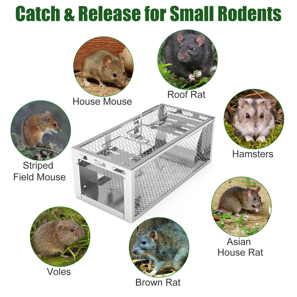 Humane Live Mouse and Rat Trap, 2 Pack - view 2