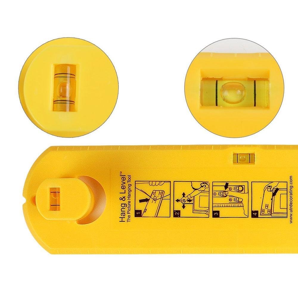 Picture Hanging Tool with Level and Ruler - view 2