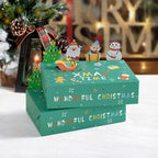 Christmas Gift Boxes with Holiday Prints - view 6