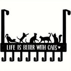 Over-the-door cat hook rack - view 1 of 9