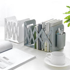 Expandable Bookends with Pen Holder - view 2