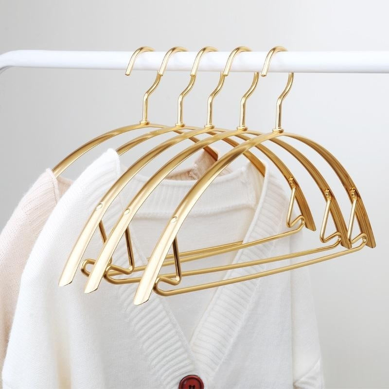 Wide-Shoulder Aluminum Clothes Hangers