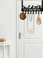Over-the-door cat hook rack - view 2 of 9