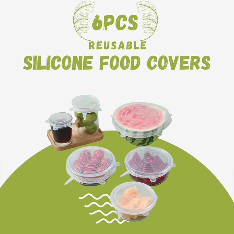 Microwave Cover with 6 Silicone Lids - view 2