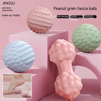 Textured Massage Ball and Peanut Ball Set
