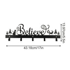 Believe Christmas Metal Stocking Hooks - image 3
