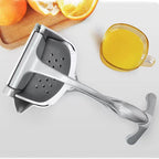 Juicer squeezing lemon