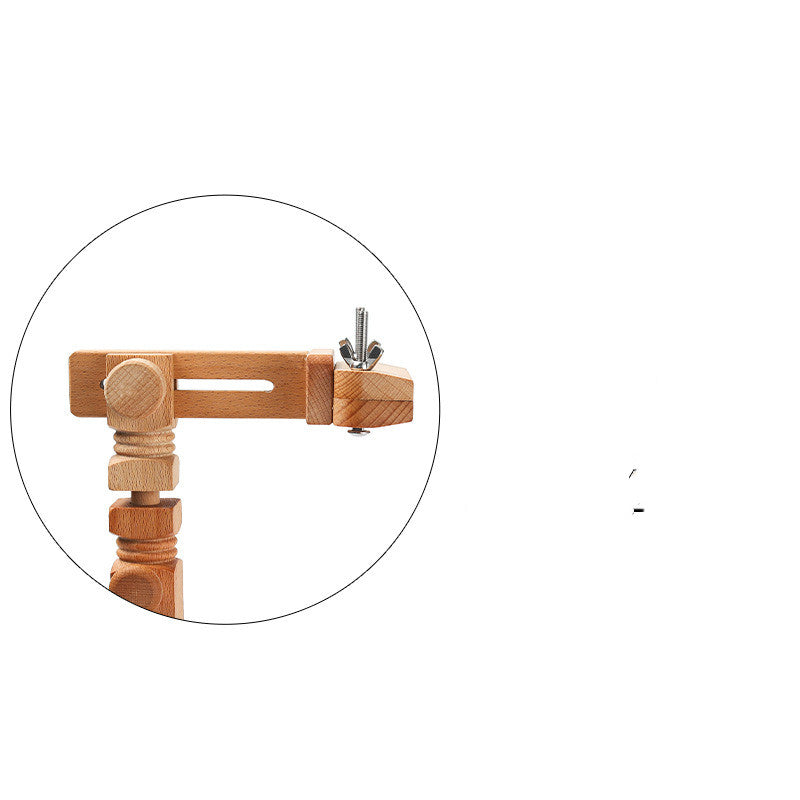 Adjustable Wooden Embroidery Hoop Stand - view 5
