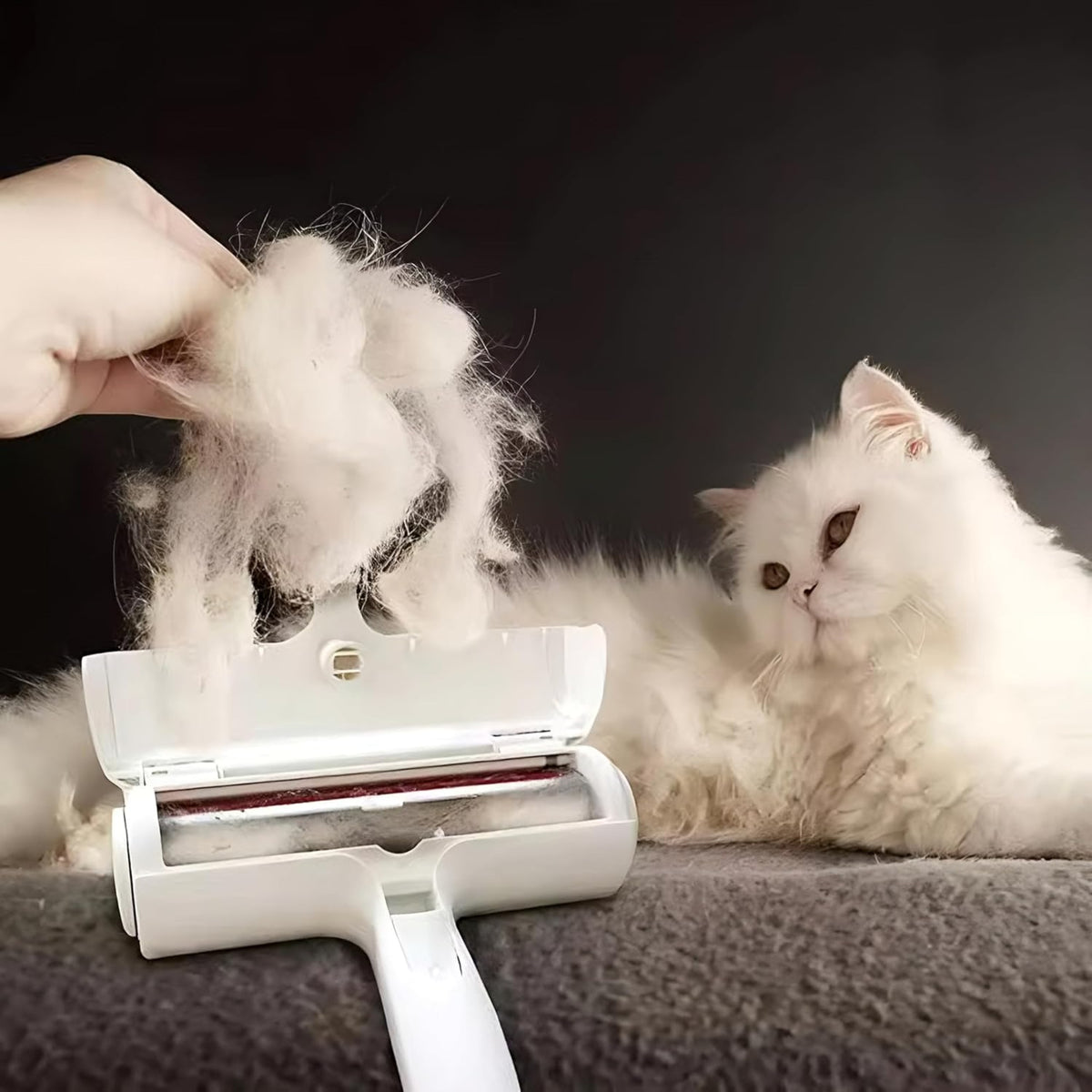 Pet Hair Remover Roller – Reusable Lint Roller for Dogs & Cats | ZHAS