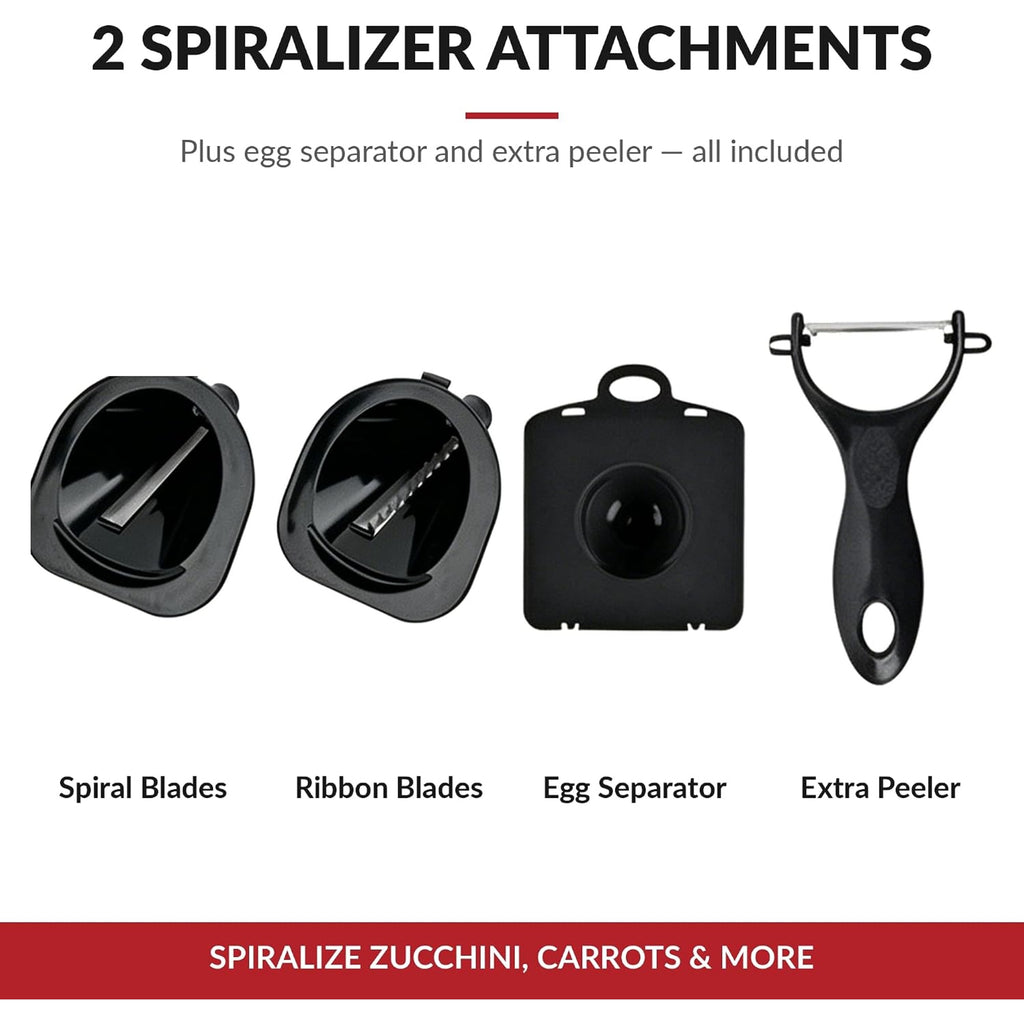 25-in-1 Vegetable Chopper with Container – Mandoline Slicer | ZHAS