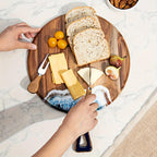 Round Acacia Wood Cutting Board - view 9