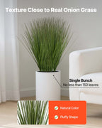 Artificial Onion Grass Plants, 27 in, 8 Pack - view 3