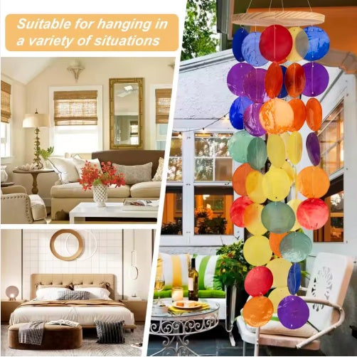 Capiz Shell Wind Chime - view 5
