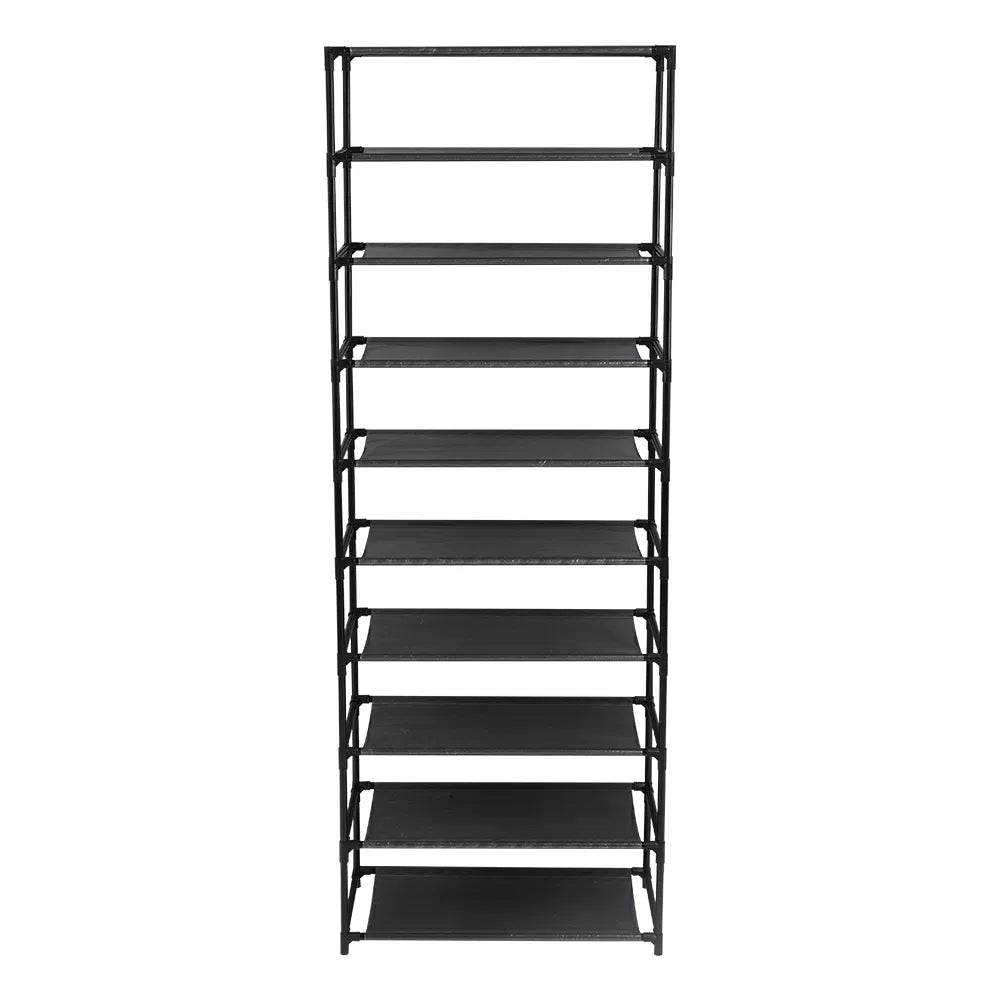 10-Tier Stackable Shoe Rack, Holds About 50 Pairs - view 4